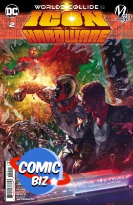 ICON VS HARDWARE #2 (2023) 1ST PRINTING RAHZZAH MAIN COVER DC COMICS