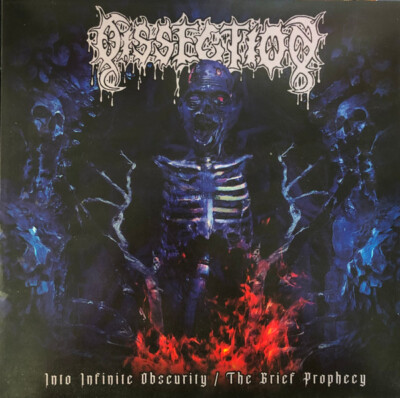 Dissection   ''Into Infinite Obscurity / The Grief Prophecy'' black Vinyl LP  RAR