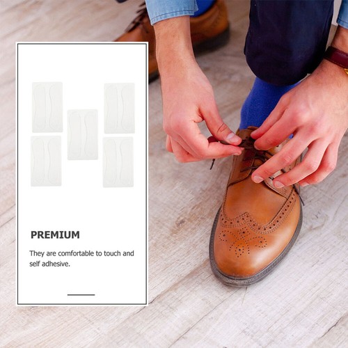 4 pares de calcomanías antidesgaste para talón forros para zapatos de hombre accesorio para pies de viaje - Imagen 11 de 12