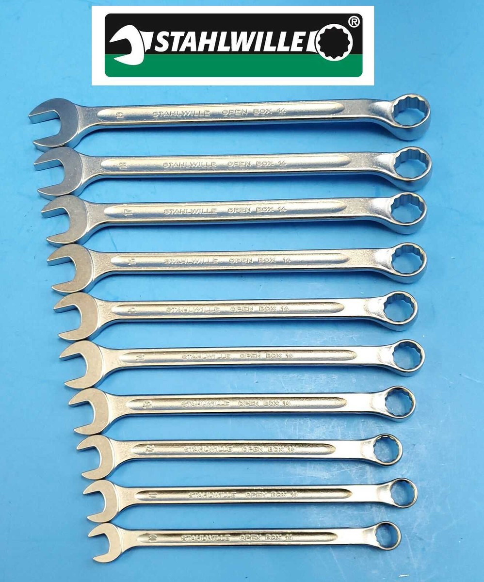 Stahlwille Germany Type 14 Metric Combination Wrench Set 10
