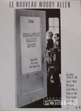 BROADWAY DANNY ROSE - WOODY ALLEN / MIA FARROW - ORIGINAL FRENCH MOVIEPOSTER