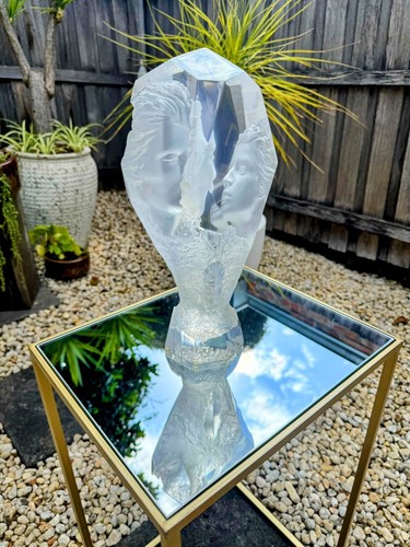 1996 MICHAEL WILKINSON 'TOUCHSTONE' ACRYLIC SCULPTURE, LIMITED EDITION 180/1800 - Bild 5 von 5