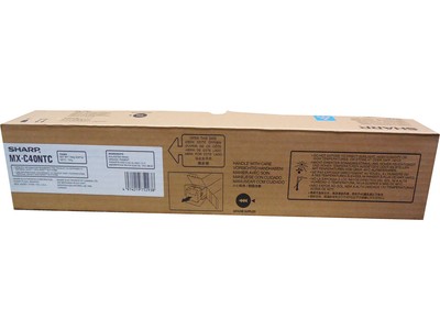 Genuine OEM Sharp MX-C40NTC Cyan Toner 10k MXC311 MXC312 MXC400P MXC401 MXC402SC