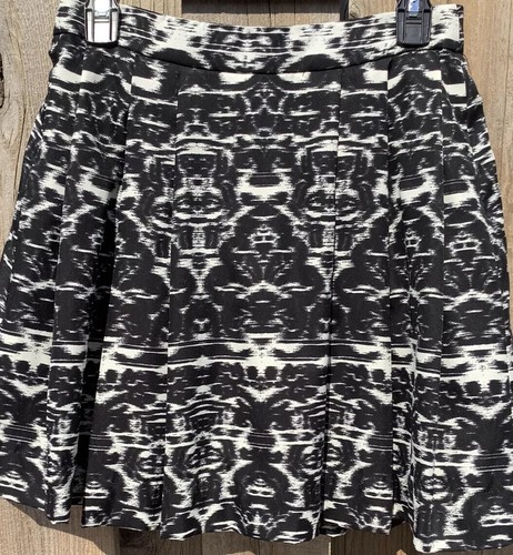 Jupe A-line J.Crew Noir Et Blanc Taille 2 - Occasion Très Bon état, Style Crayon Above Knee