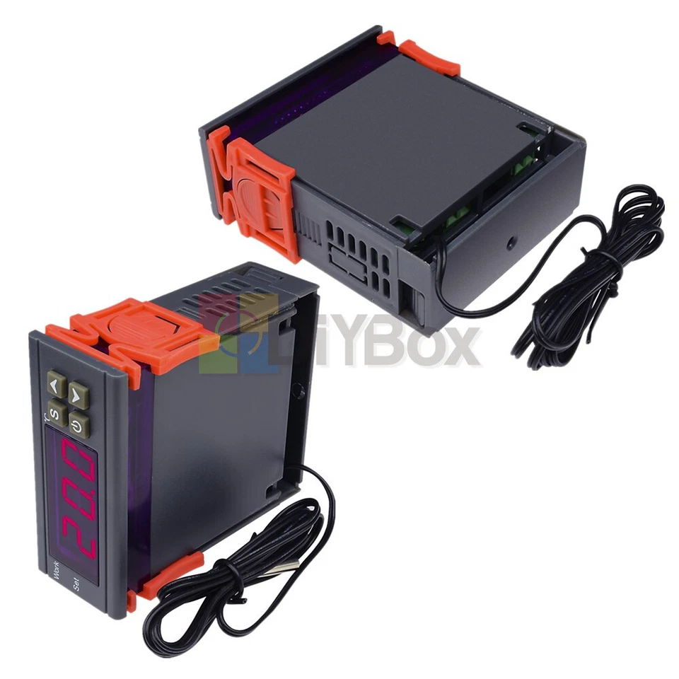 MH1210W Temperature Humidity Sensor Controller Thermostat Control Switch DC AC - Image 4 of 4