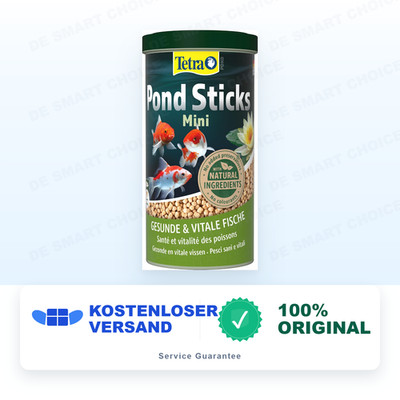 Tetra Pond Sticks Mini - Fischfutter für kleine Teichfische bis 15 cm 1 L