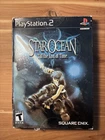 Star Ocean Till the End of Time (PS2) CIB w Slipcover READ DESCRIPTION