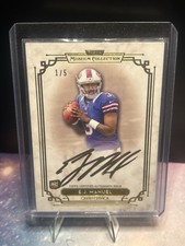 EJ Manuel Signs Exclusive Autographed Memorabilia Deal with Panini Authentic 18