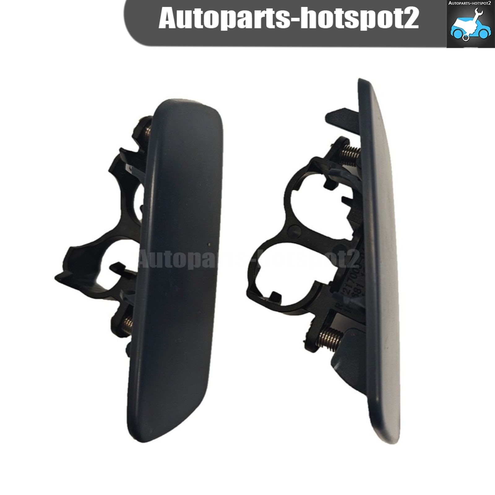 Right & Left Headlight Washer Cover 61677244960 Fits For 10-18 Rolls-Royce Ghost