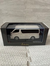 Kyosho 1/43 Toyota Hiace Super GL Mini Car White New Sealed Display Case