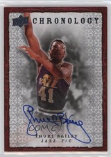 2007-08 Upper Deck Chronology Auto Thurl Bailey #89 Auto 0e5c