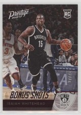 2016-17 Panini Prestige Rookies Bonus Shots Red 27/75 Isaiah Whitehead #187 4r3