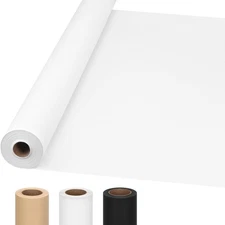 36" x 2,400"(200') White Wrapping Paper Roll, Kraft Packing Paper Roll for Gi...