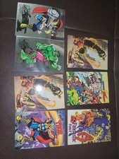 1998 sky box Marvel the Silver Age lot of 7 trading cards 