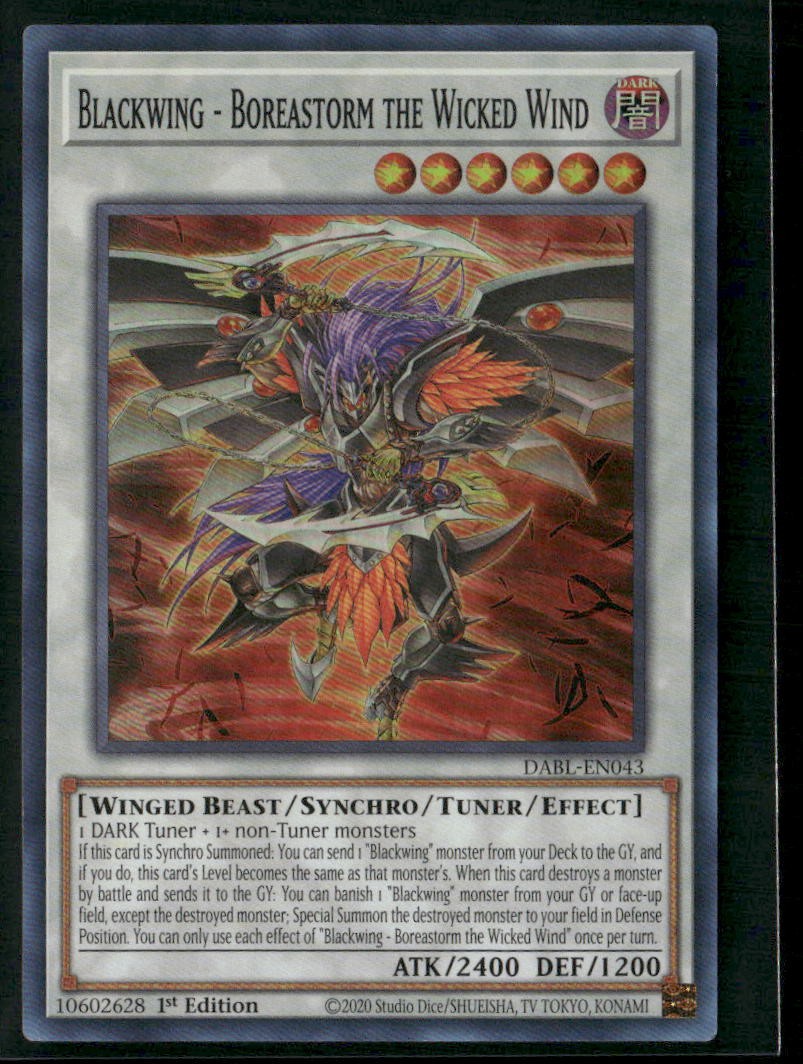 Darkwing Blast #DABL-EN043 Blackwing