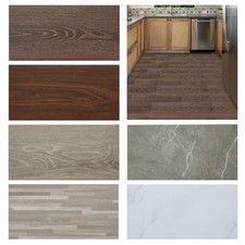 36X Self Adhesive Wood Effect Vinyl Flooring Tiles Planks Kitchen 1.62m2Covering