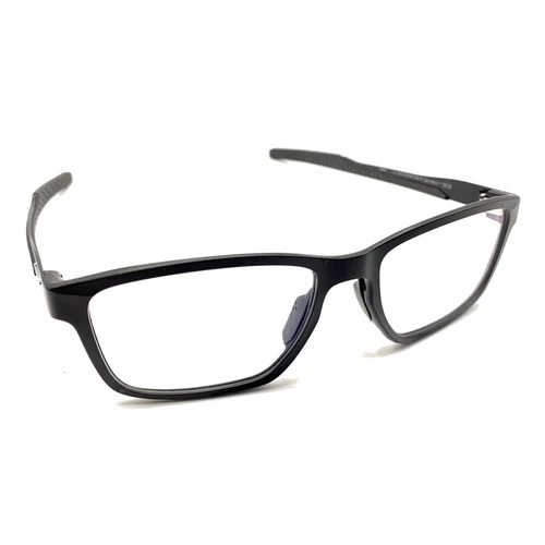 Oakley Metalink OX8153 0153 Satin Black Eyeglasses Frames 53 17 136 Designer Men
