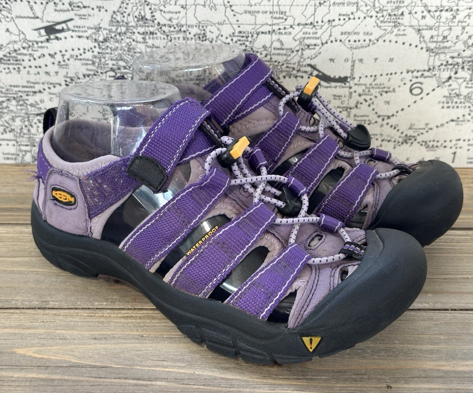 Sandali Keen Youth H2 viola impermeabili escursionismo outdoor taglia 4