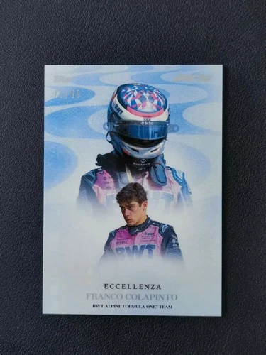 2025 Topps Eccellenza F1 Franco Colapinto LA PASSIONE Blue 77/99 CXY