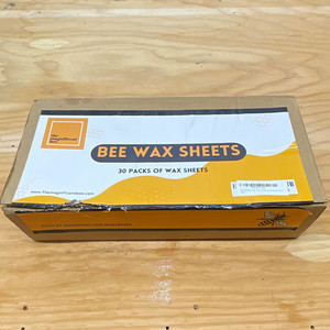 The Magnificent Bee Bee Wax Sheets Honeycomb Foundation Sheets 30 Pack