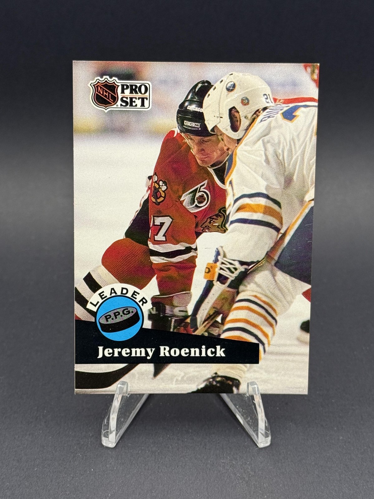 1991-92 Pro Set #605 Jeremy Roenick