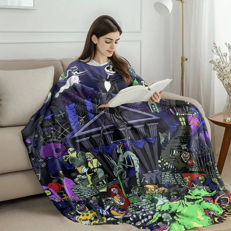 Nightmare Before Christmas Fleece Blanket