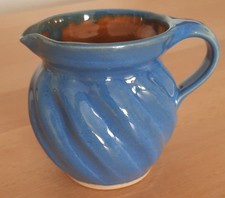 Keramikkrug  - blau - klein - Landhaus