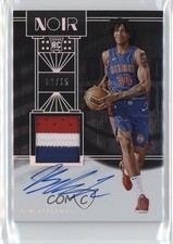 2024 Panini Noir Rookie Color International 2/15 Bobi Klintman Patch Auto 10b8