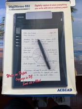 Acecad DigiMemo Digital Notepad with Memory 692
