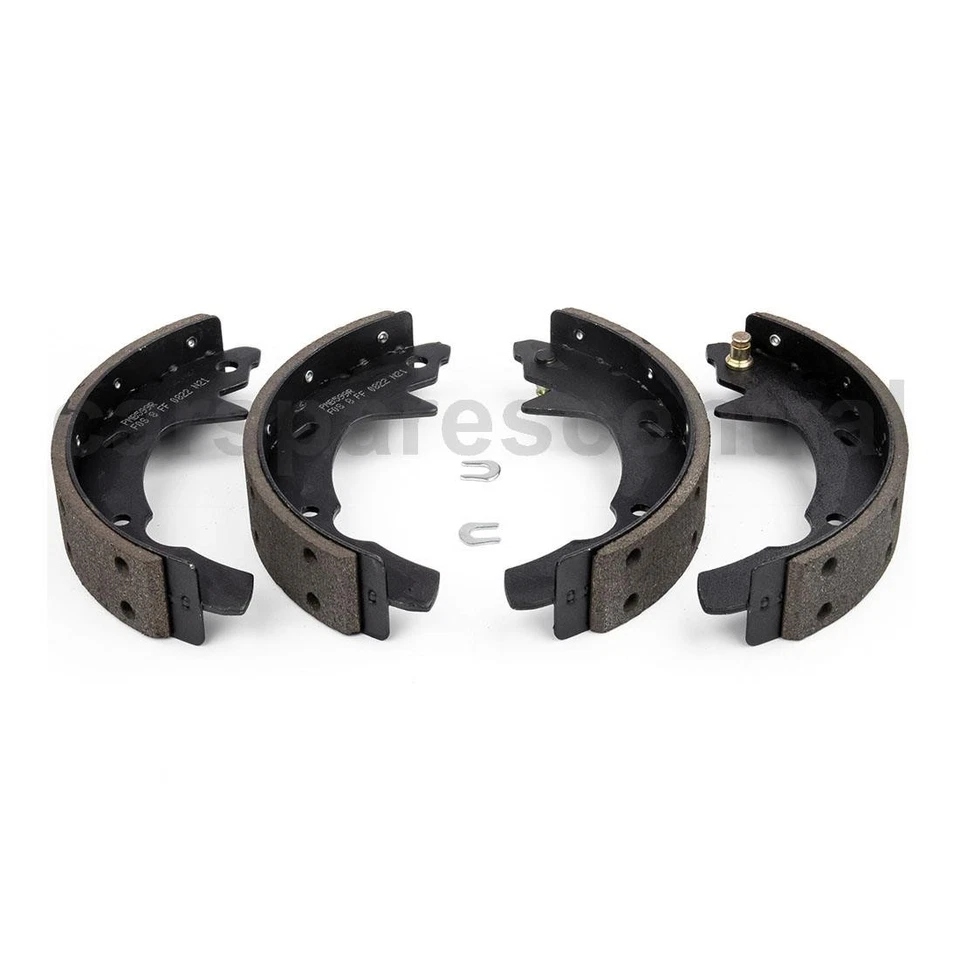 Pastillas de freno y zapatas semimetálicas delanteras traseras para Ford Taurus 1992 1993 Foto 3 de 4