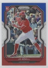 2021 Panini Prizm Tier II Red White & Blue Prizm Jo Adell #191 2l4