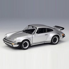 1:24 1974 Porsche 911 Turbo 3.0 Model Car Diecast Toy Cars Toys for Boys Silver