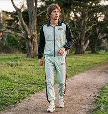 Vintage 70s/80s Phidippides Running Windbreaker Jacket  Pants Mens L RARE