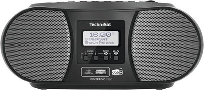 Technisat CD-Radio DIGITRADIO 1990 schwarz DAB DAB+ Bluetooth USB