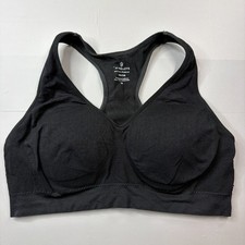 Thirdlove Bra Bralette 1X Seamless Removable Pads Pull On Stretchy Black