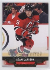 2013-14 Upper Deck UD Exclusives 84/100 Adam Larsson #35 2a8