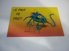 Carte postale card 10x15cm BD bande dessinée GASTON LAGAFFE FRANQUIN