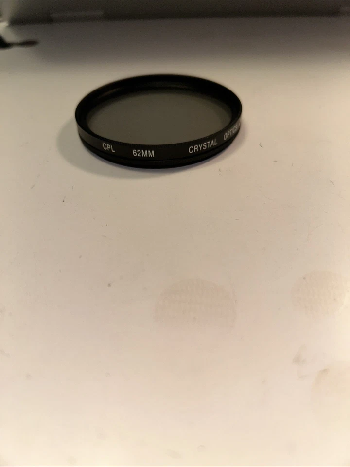 Set Of 2 Crystal Optics 62mm Filters CPL And FLD with carrying case - Image 3 of 4