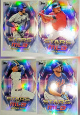 4 Pack of Various 2024 Topps Sports Cards Baseball Stars of the MLB