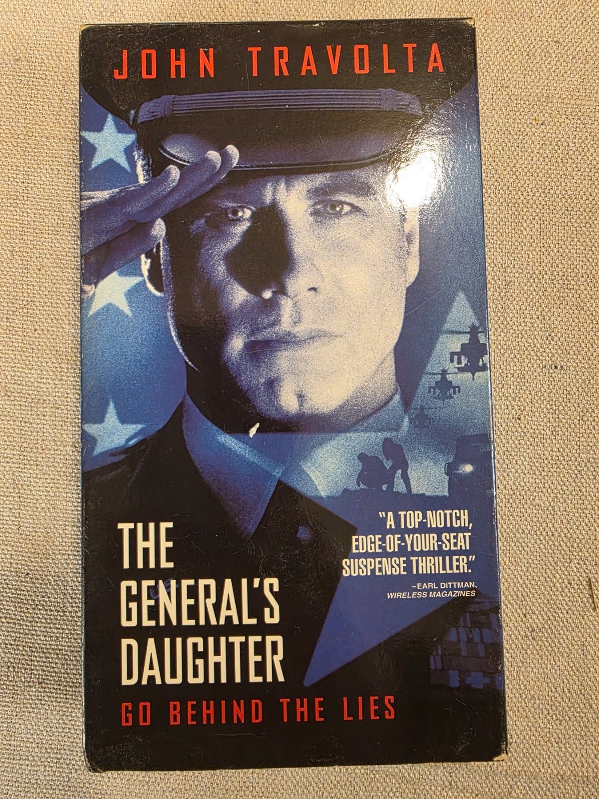 The General's Daughter VHS 1999 John Travolta Thriller
