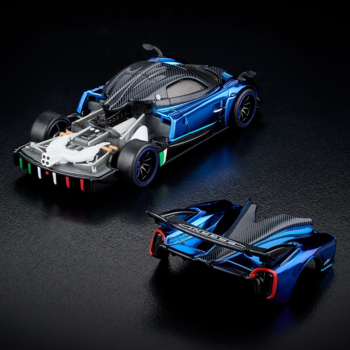 Hot Wheels RLC 2021 Pagani Huayra R 1:64 Spectraflame Blue