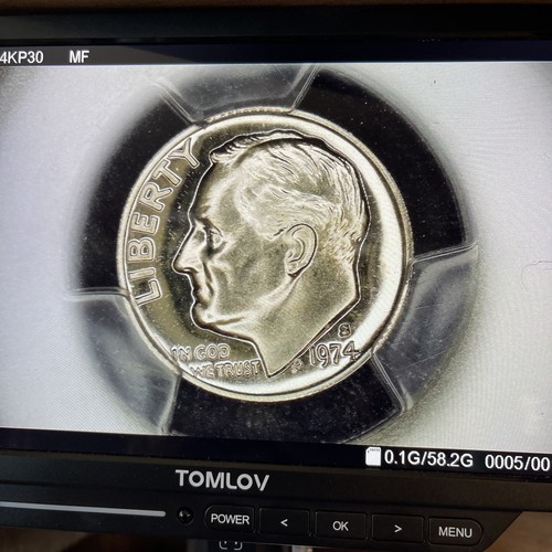 1974 S 10C Roosevelt Dime Proof PCGS PR69 Km195a - Picture 11 of 12