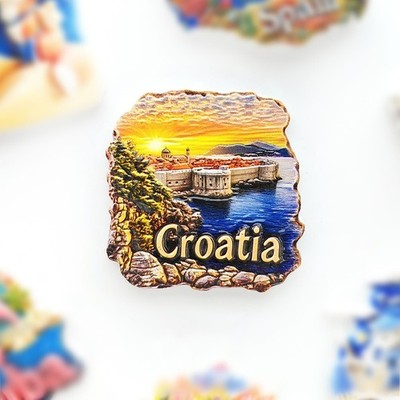 3D Zagreb Kroatië Koelkast Magneet Toeristische Souvenir Koelkast 3D Zagreb Kroatië Koelkast Magneet Toeristische Souvenir Koelkast
