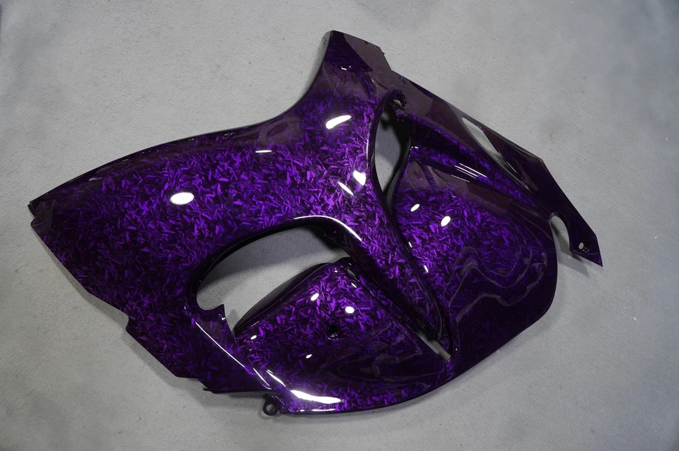 Purple Forged Carbon Fiber Fairing Kit For Suzuki Hayabusa GSXR1300 2008-2020 21 Foto 4 de 4