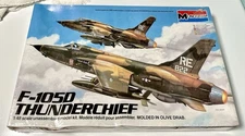 🏁 MONOGRAM F-105D Thunderchief (Factory Sealed) Model Plane Kit 1:48 🏁