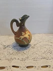 Roseville Zephyr Lily Brown 1946 Vintage Mid Century Modern Pottery Ewer 22-6