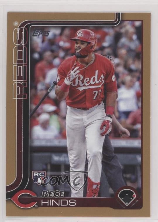 2025 Topps Series 1 Gold 852/2025 Rece Hinds #217 jc3