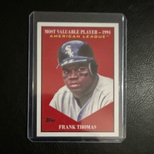 Topps Update 2025 Frank Thomas #MV-26 White Sox Most Valuable Insert
