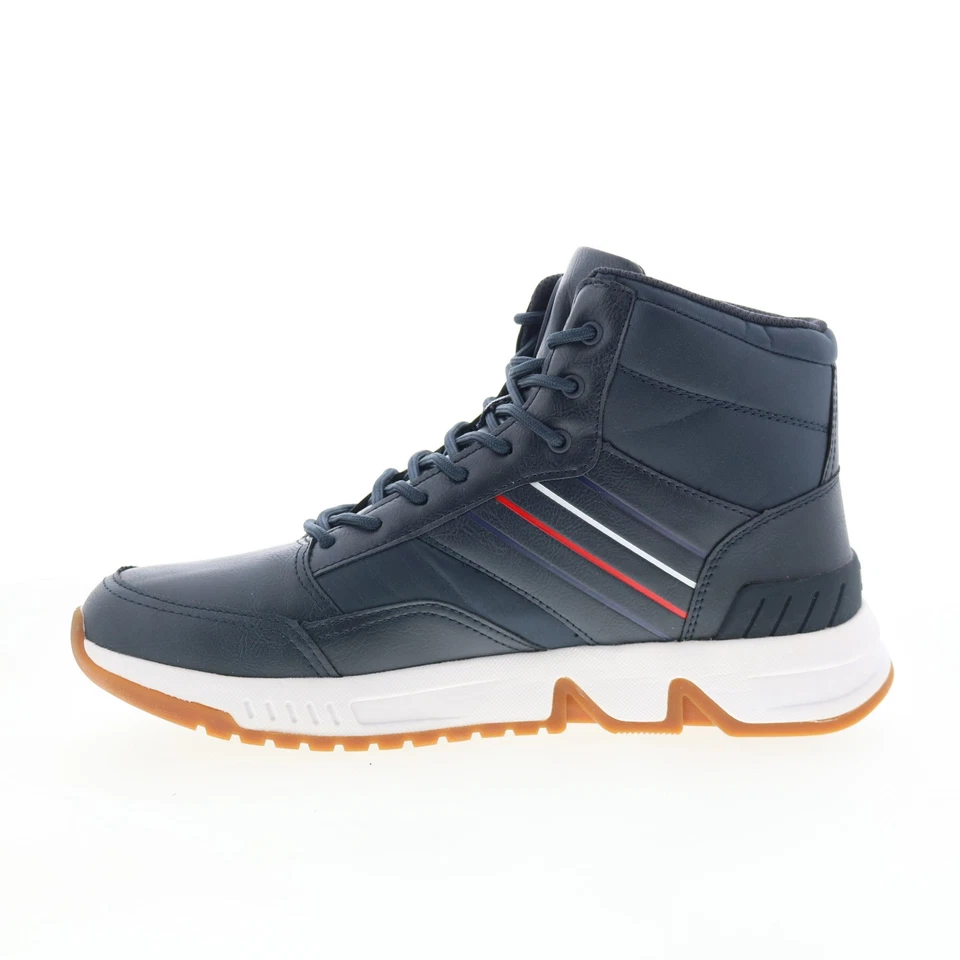 Tommy Hilfiger Lemmon TMLEMMON Mens Blue Synthetic Lifestyle Sneakers Shoes 12 - Image 3 of 4