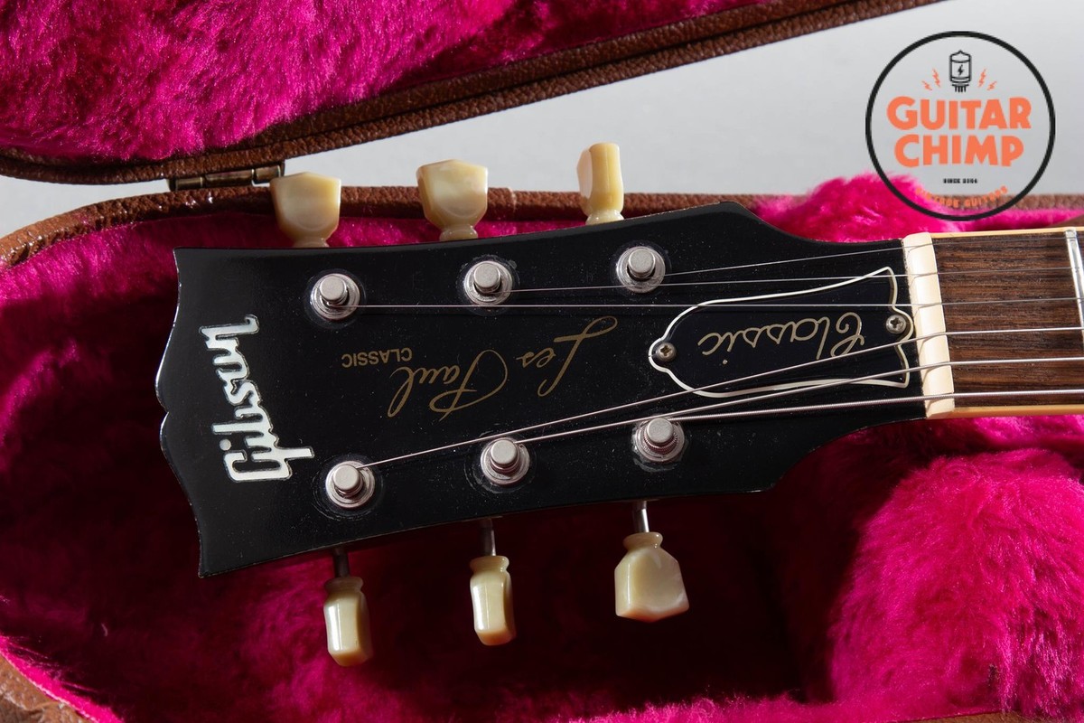 1999 Gibson Les Paul Classic Plus – Trans Amber, Slim '60s Neck
